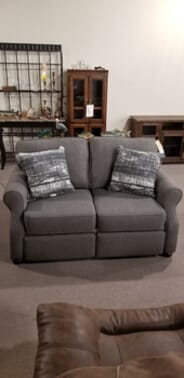 Derbys Furniture Co - Love Seat with Power Foot Rest